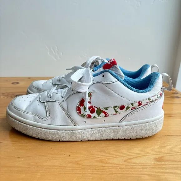 Nike Court Borough Low 2 BG 1 Cherry Shoes | Y7