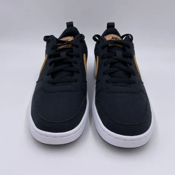 Nike Court Borough Low 2 CNVS Black Womens Shoes