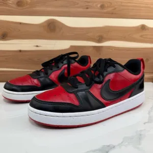 Nike Court Borough Low Recraft Red Black DV5456-600 Sneakers Size 7 Youth