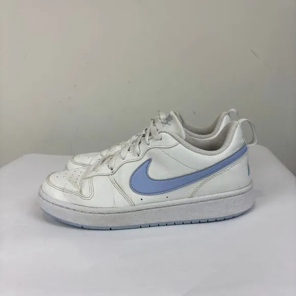 Nike Court Borough Low Recraft Summit White Cobalt Bliss Shoes Youth 6.5Y