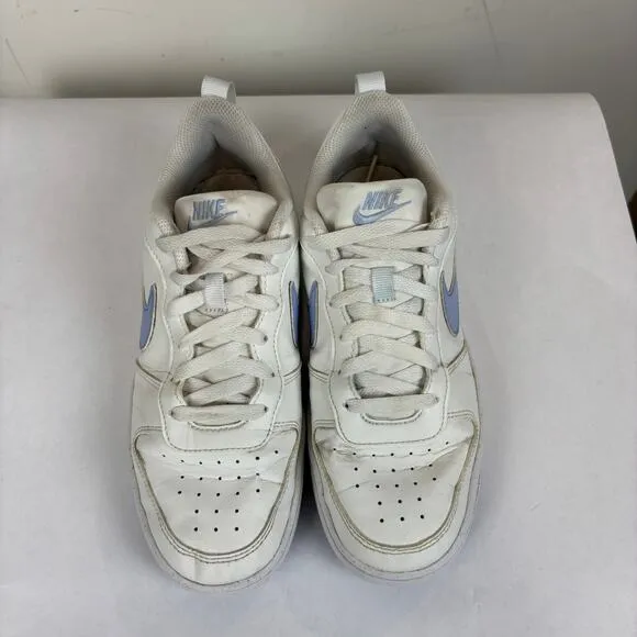 Nike Court Borough Low Recraft Summit White Cobalt Bliss Shoes Youth 6.5Y