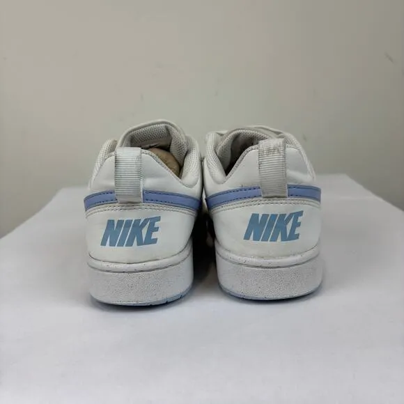 Nike Court Borough Low Recraft Summit White Cobalt Bliss Shoes Youth 6.5Y