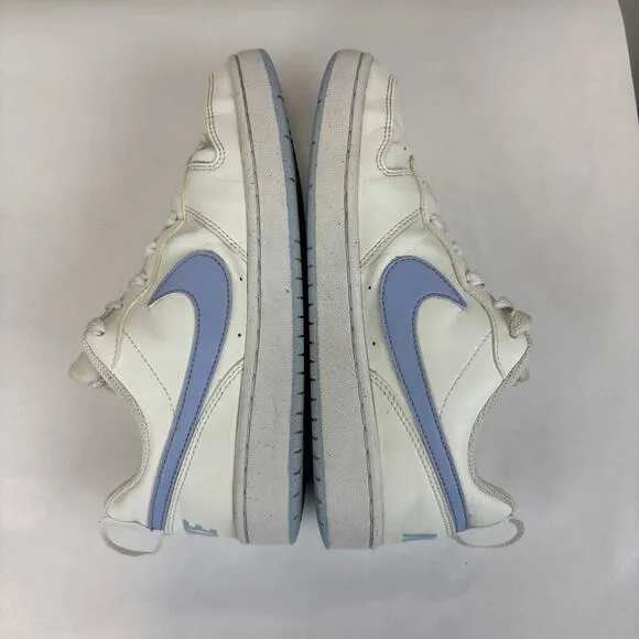 Nike Court Borough Low Recraft Summit White Cobalt Bliss Shoes Youth 6.5Y