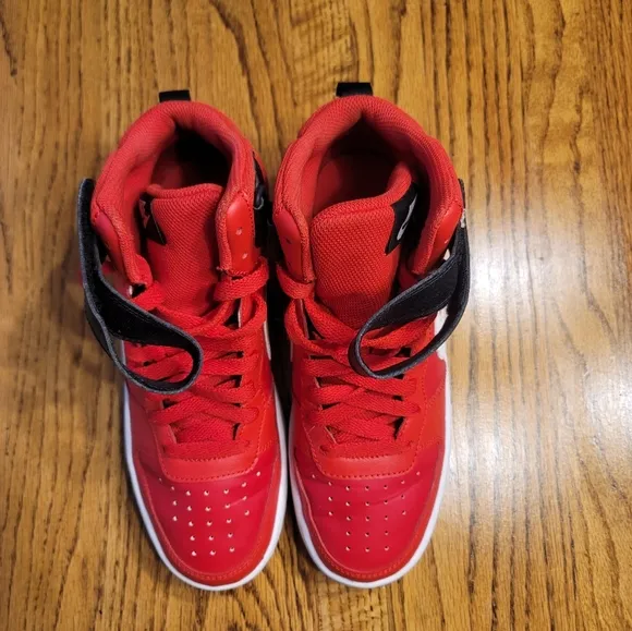 Nike Court Borough Mid 2 Red White Black Shoes Sneakers