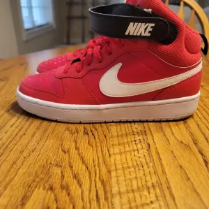 Nike Court Borough Mid 2 Red White Black Shoes Sneakers