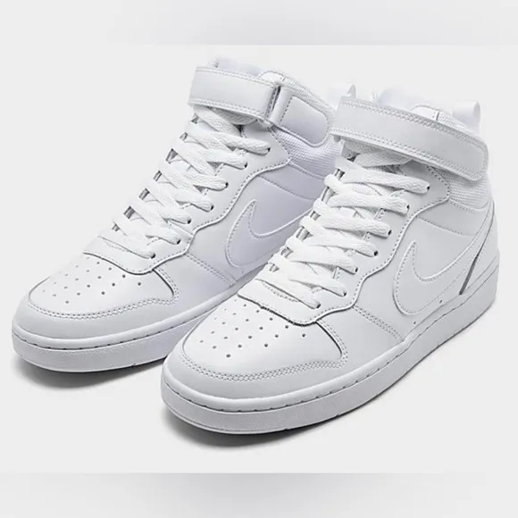 Nike Court Borough Mid 2Big Kids' Shoes new size 7Y.  #4