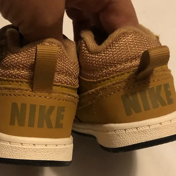 Nike Court Borough mid brown sneakers shoes