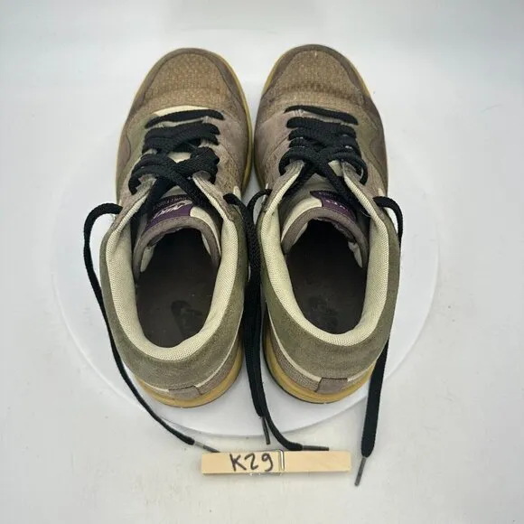 Nike Court Force Low Men Size 8 Shoes Olive Ironstone Lightstone 313561-011