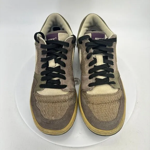 Nike Court Force Low Men Size 8 Shoes Olive Ironstone Lightstone 313561-011
