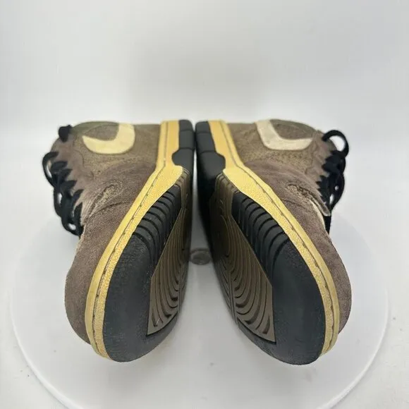 Nike Court Force Low Men Size 8 Shoes Olive Ironstone Lightstone 313561-011