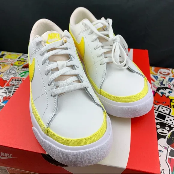 Nike Court Legacy Lemon Yellow Women's Various Sizes