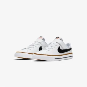 Nike Court Legacy Low White Desert Ochre Little Kids Shoes 11Y-3Y DA5381-102