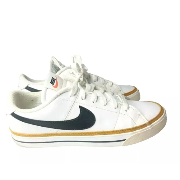 Nike Court Legacy Shoes Men's Size 10.5 'White Desert Ochre'