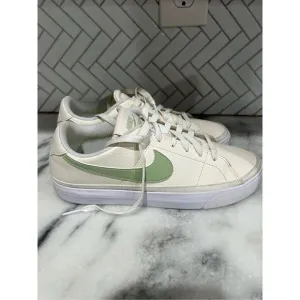Nike Court Legacy Next Nature Womens Shoes Size 8 DH3161-002 White EUC