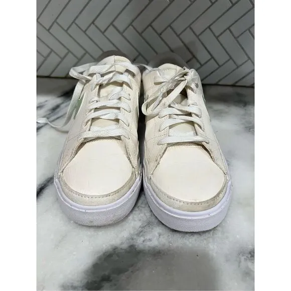 Nike Court Legacy Next Nature Womens Shoes Size 8 DH3161-002 White EUC