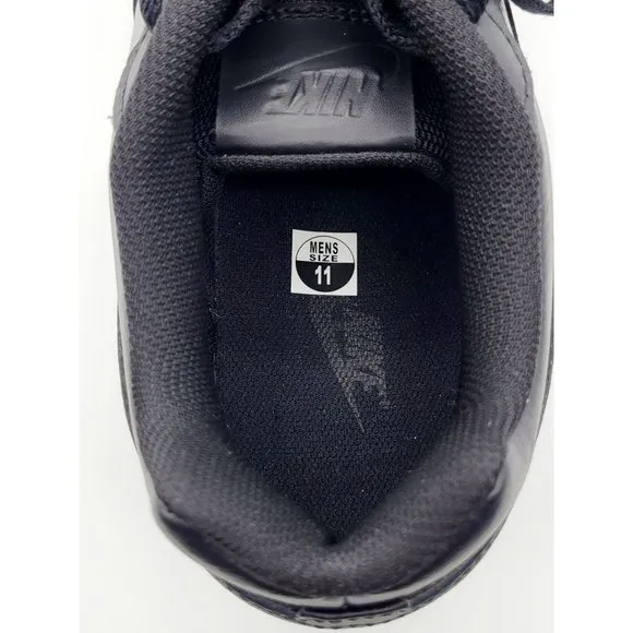 Nike Court Low Black Men's Shoes Size 11