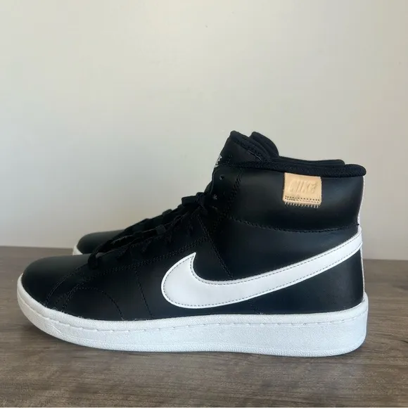 Nike Court Royale 2 Mid Black Onyx Men's Shoe Size 8.5