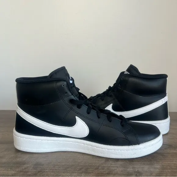 Nike Court Royale 2 Mid Black Onyx Men's Shoe Size 8.5