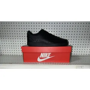 Nike Court Vision Lo NN Mens Athletic Shoes Sneakers Size 8.5 Triple Black