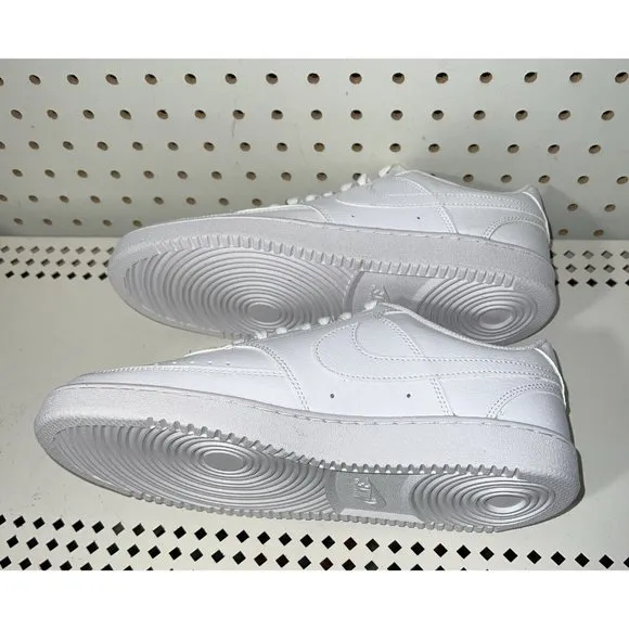 Nike Court Vision Lo NN Womens Leather Athletic Shoes Sneakers Size 9.5 White