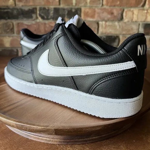 Nike Court Vision Low Casual Shoes Sneakers Black Men's 11 Shoe DH2987-001