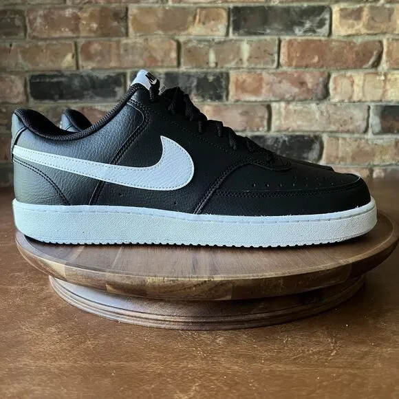 Nike Court Vision Low Casual Shoes Sneakers Black Men's 11 Shoe DH2987-001