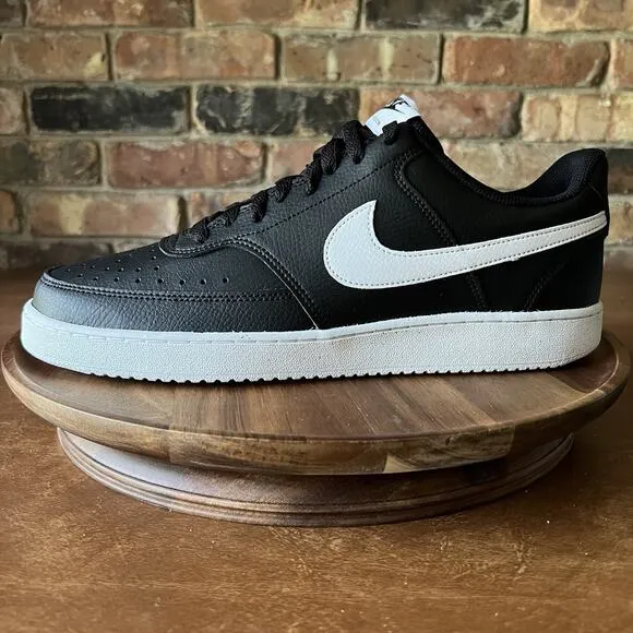 Nike Court Vision Low Casual Shoes Sneakers Black Men's 11 Shoe DH2987-001