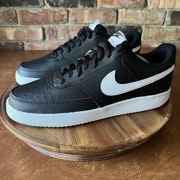 Nike Court Vision Low Casual Shoes Sneakers Black Men's 11 Shoe DH2987-001