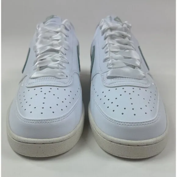 Nike Court Vision Low Next Nature Womens 12 White Jade Horizon Shoes HV5246-102