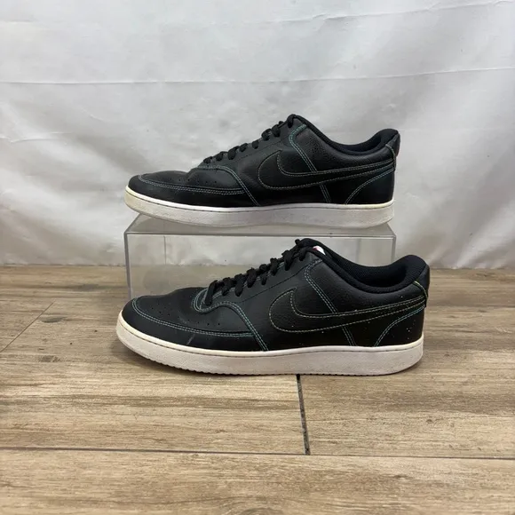 Nike Court Vision Low Overlay Stitch Black/White (CD5463-006) Size 11.5
