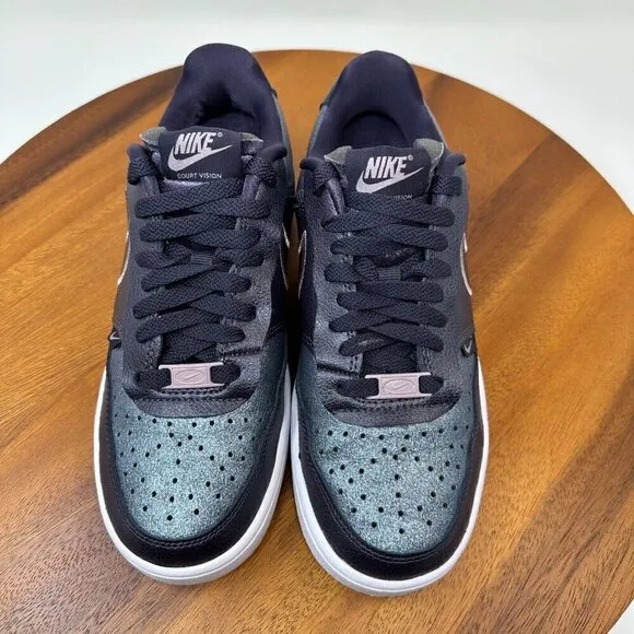 Nike Court Vision Low Premium DM0838-500 Cave Purple Shoes Sneakers Size 7.5