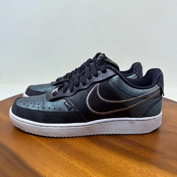 Nike Court Vision Low Premium DM0838-500 Cave Purple Shoes Sneakers Size 7.5