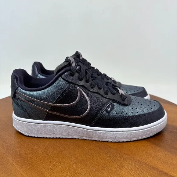 Nike Court Vision Low Premium DM0838-500 Cave Purple Shoes Sneakers Size 7.5