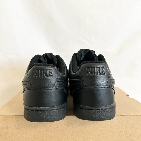 Nike Court Vision Low Triple Black size 11.5 CD5463-002 2021 WORN ONCE