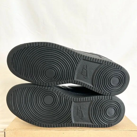 Nike Court Vision Low Triple Black size 11.5 CD5463-002 2021 WORN ONCE