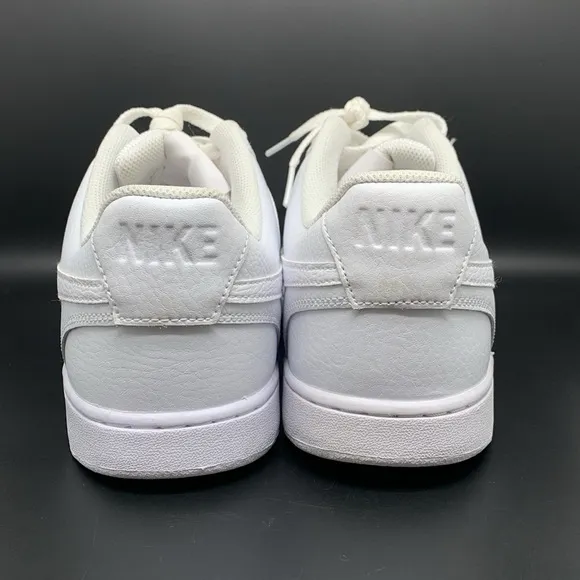Nike Court Vision Low Triple White Shoes CD5463-100 Men's Sz 14