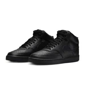 Nike Court Vision Mid Next Nature Black Basketball Shoes size 12