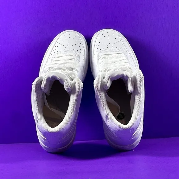 Nike Court Vision Mid Next Nature White Sneakers DN3577 100 Shoe Size 7-NEW