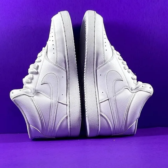 Nike Court Vision Mid Next Nature White Sneakers DN3577 100 Shoe Size 7-NEW