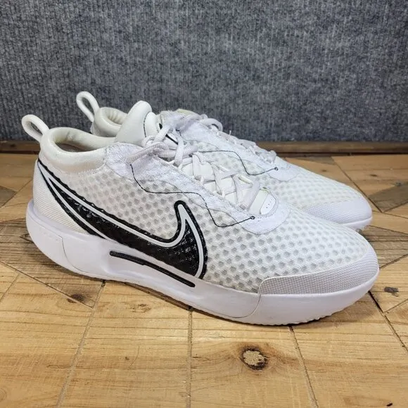 Nike Court Zoom Pro Shoes Mens 11 Tennis Pickleball White Swoosh