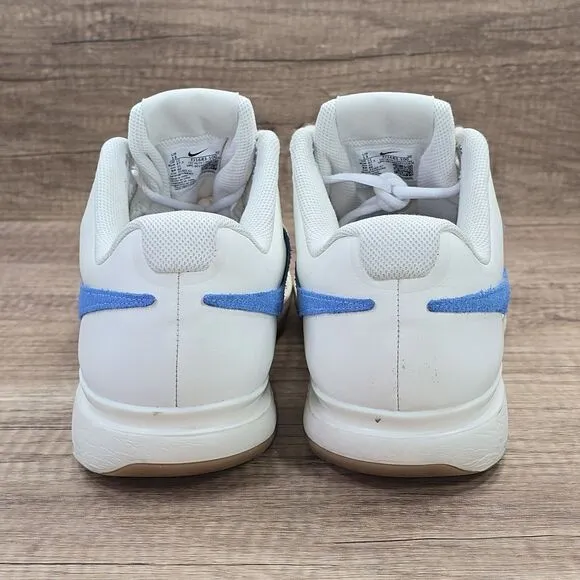 Nike Court Zoom Vapor 9.5 Tour LTR Men's Size 13 White Blue Sneakers (FJ1683-100