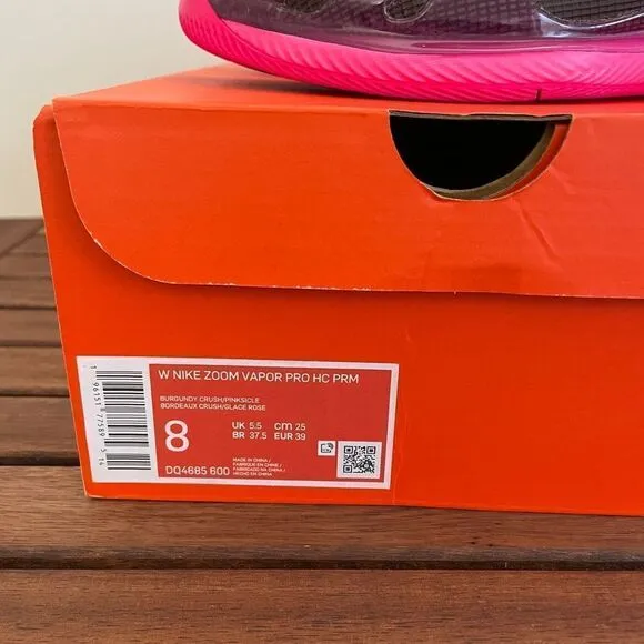 Nike Court Zoom Vapor Pro Premium Tennis Shoes Pinksicle Women 8(DQ4685-600)