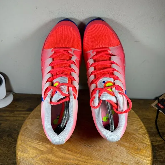 Nike Court Zoom Vapor Tour Hot Punch Tennis Shoes Men's Size 12 FB2664-600