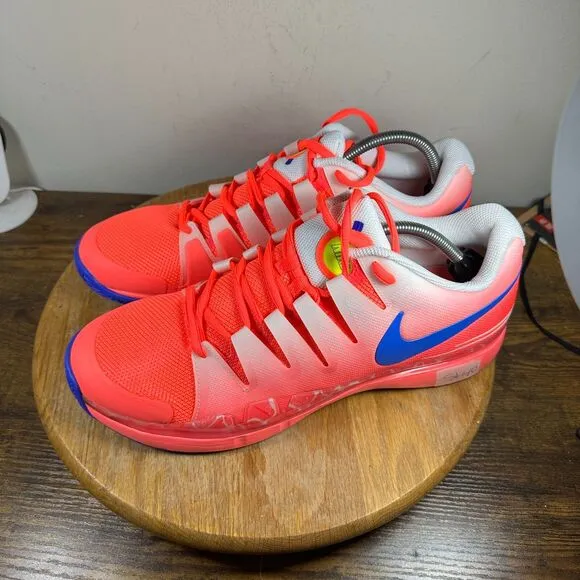 Nike Court Zoom Vapor Tour Hot Punch Tennis Shoes Men's Size 12 FB2664-600