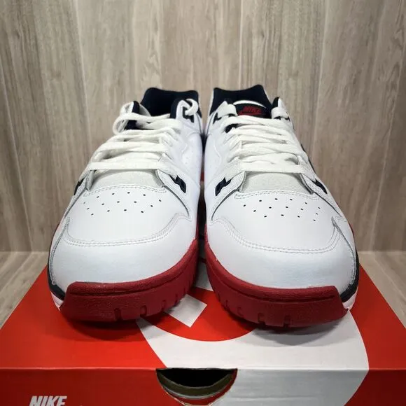 Nike Cross Trainer Low Men's Shoes White Gym Red Obsidian CQ9182-101 Men Sz 10.5