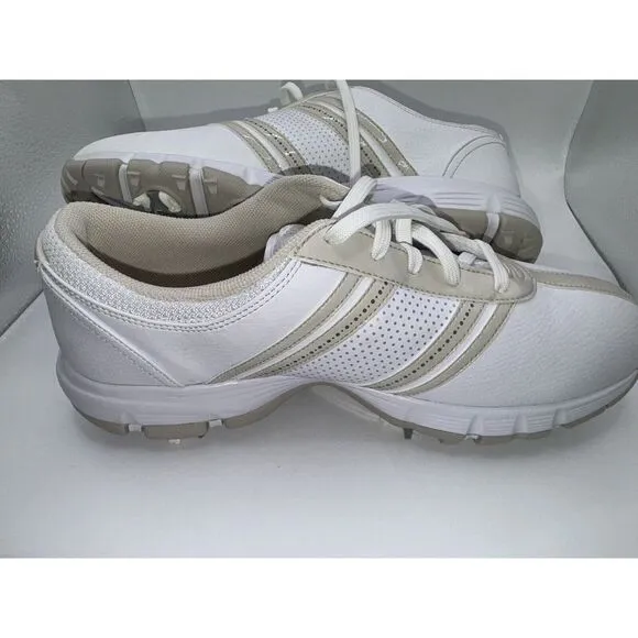 Nike Delight White Birch Tac Spikes Golf Shoes 317622-121 Womens US Size 8.5
