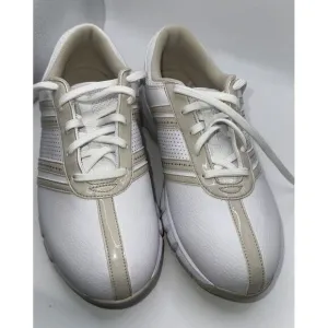 Nike Delight White Birch Tac Spikes Golf Shoes 317622-121 Womens US Size 8.5