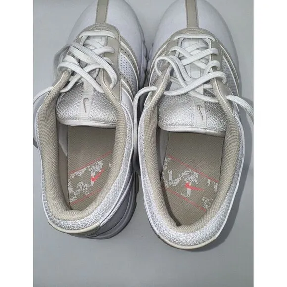 Nike Delight White Birch Tac Spikes Golf Shoes 317622-121 Womens US Size 8.5