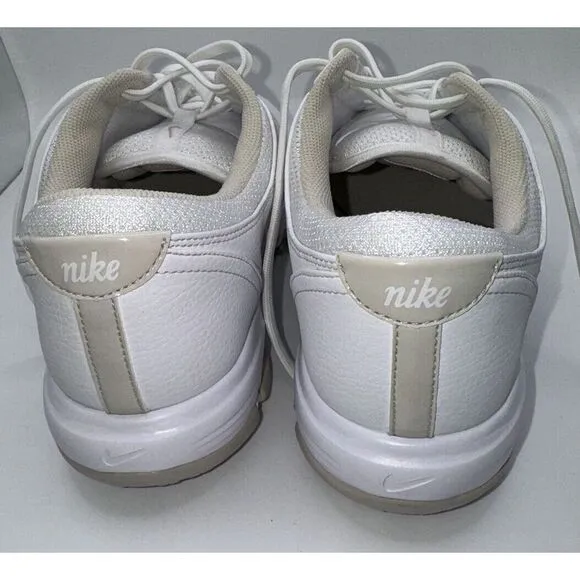 Nike Delight White Birch Tac Spikes Golf Shoes 317622-121 Womens US Size 8.5