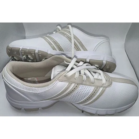 Nike Delight White Birch Tac Spikes Golf Shoes 317622-121 Womens US Size 8.5